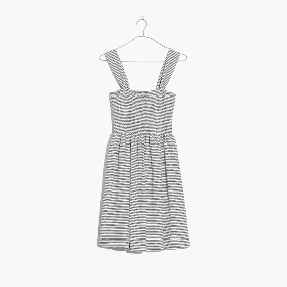 MADEWELL | Texture & Thread Smocked Dress in Stripe - Picture 16 of 16